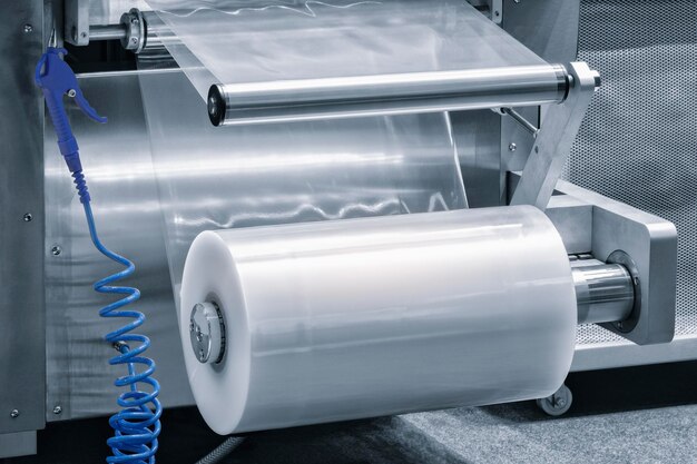 تولید لفاف بسته‌بندی با دستگاه‌های پیشرفته