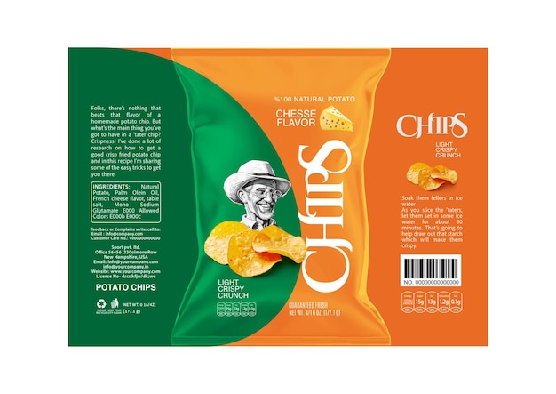 طراحی لفاف بسته بندی